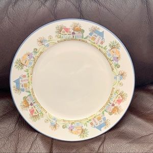 The Lenox Village 10” Dinner Plate 1995 Retired